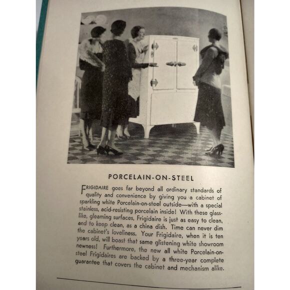 Vintage Frigidaire Refrigerators Recipes Cook Book Miss Verna L. Miller (bb2) - Picture 5 of 10